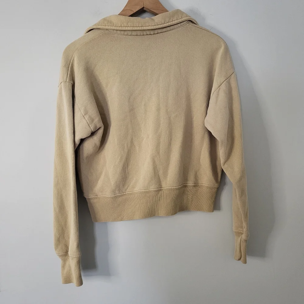 Re/Done x Hanes Classic 70s Half Zip - Picture 9 of 9